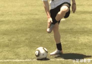 足球克里斯如何踢出弧线球,足球基本功弧线球