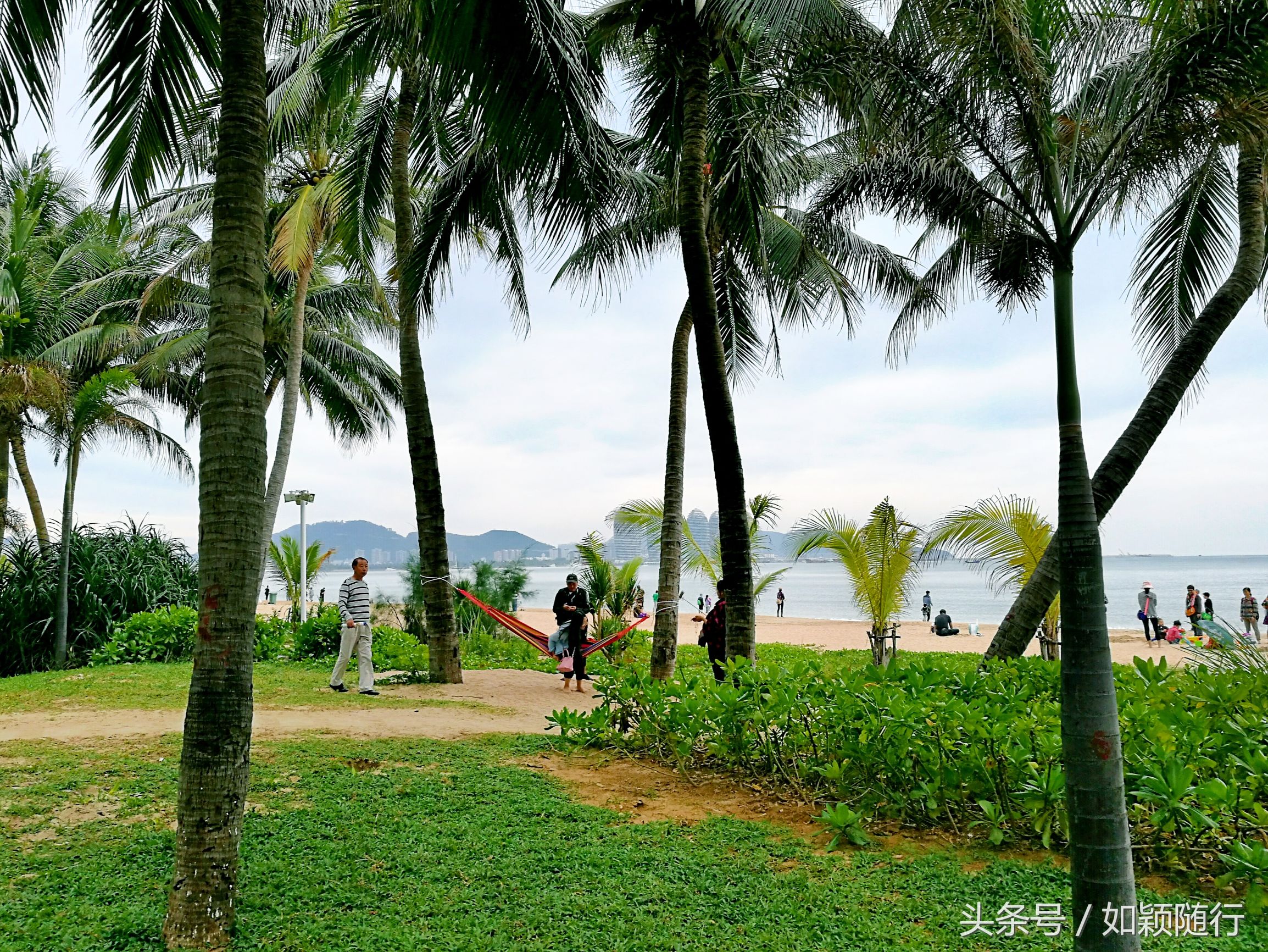 三亚湾之上一颗璀璨明珠,三亚太阳湾最美海湾