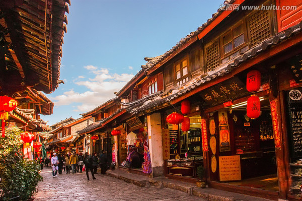 来自高老庄的朱博士春节对丽江的印象