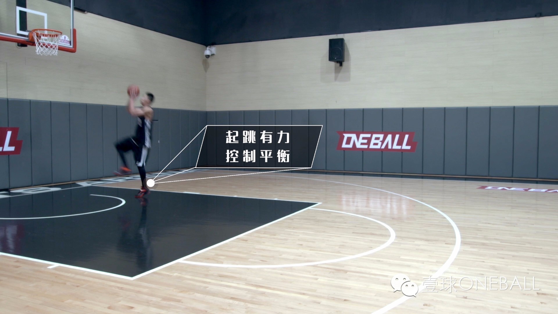 篮球秘笈高手,快攻一对一上篮技巧动图