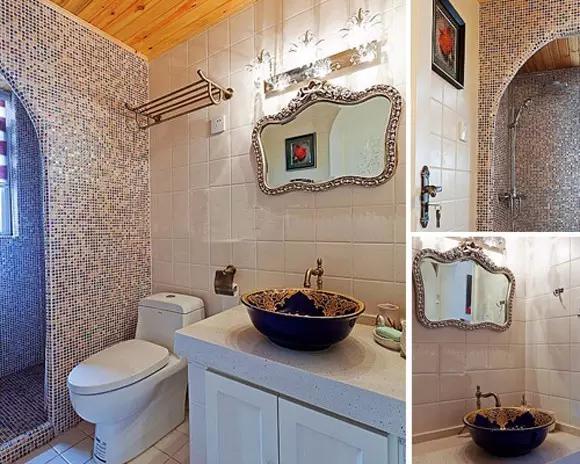 卫生间地砖用小砖还是马赛克,厕所墙面贴瓷砖和马赛克哪种好