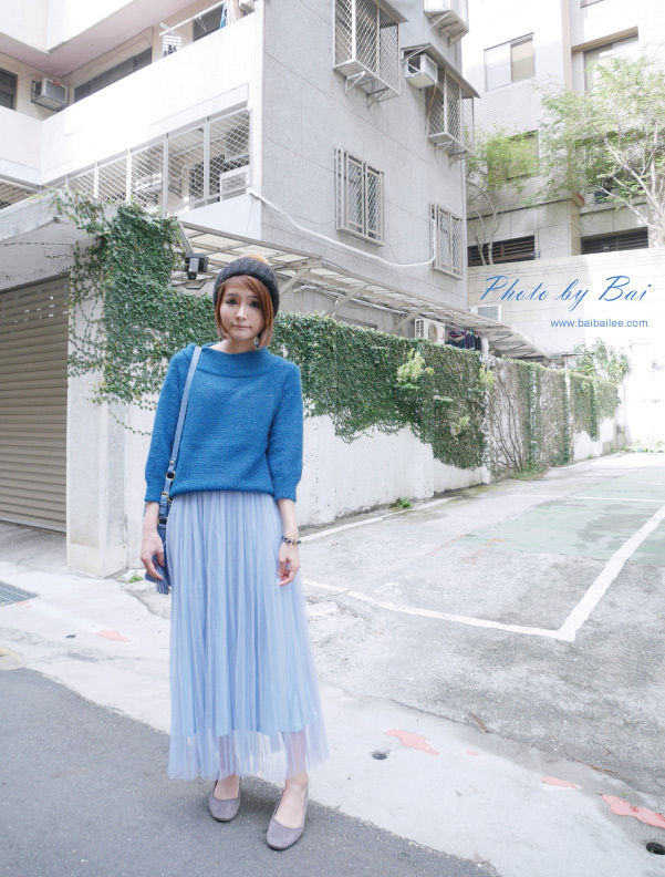 秋冬粉纱裙穿搭,穿搭春天的裙子