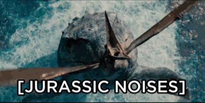 侏罗纪公园中的恐龙,侏罗纪水上乐园出现真实恐龙