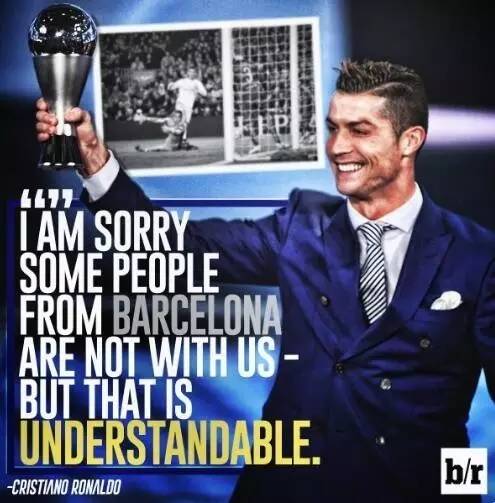 c罗当选世界足球先生,c罗加冕2017年世界足球先生