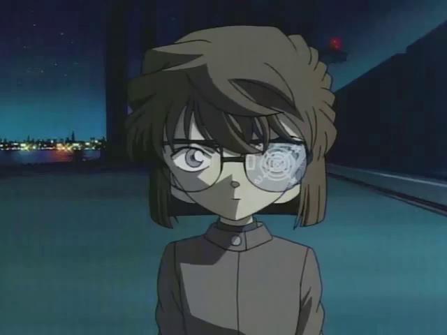 柯南灰原哀超帅瞬间,名侦探柯南灰原哀腹黑