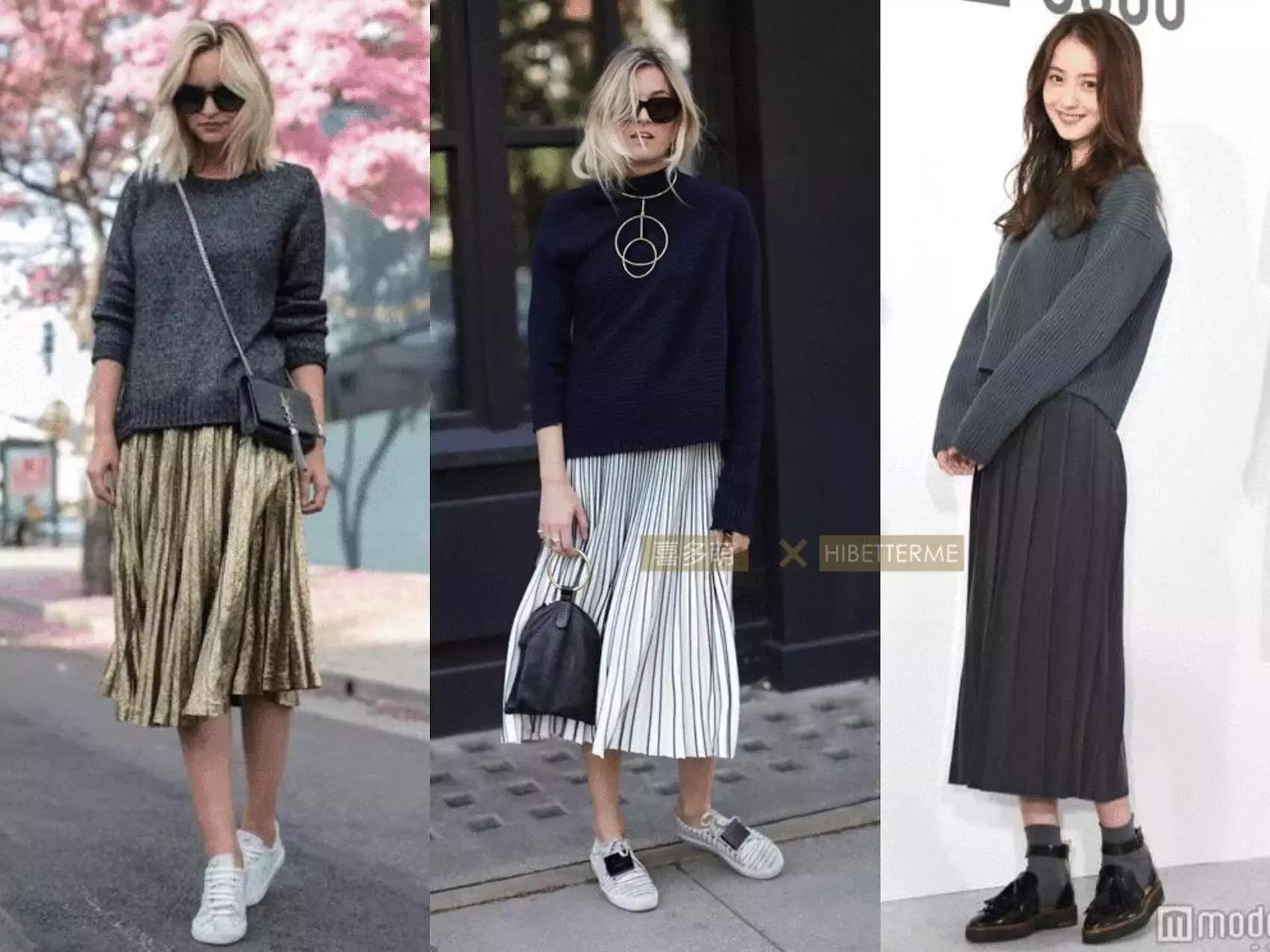 冬天怎么穿裙子好看又不冷,冬天裙子怎么穿超好看