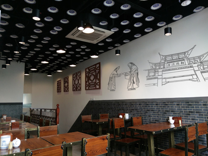 这是一个有故事的图片,一个有故事的面馆