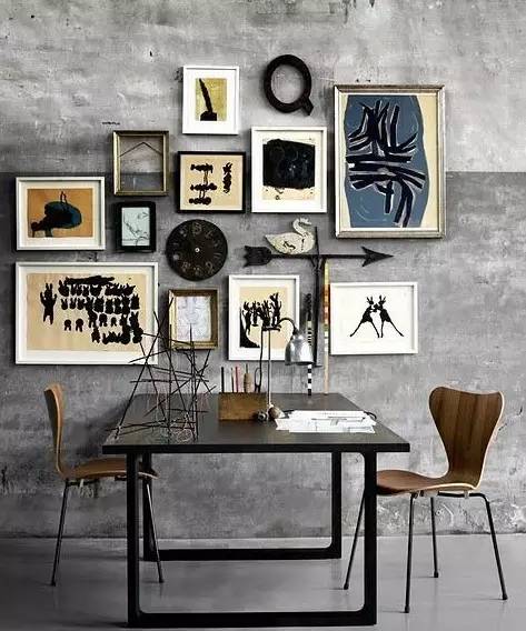 照片墙的设计与布局,照片墙的设计和摆放效果图