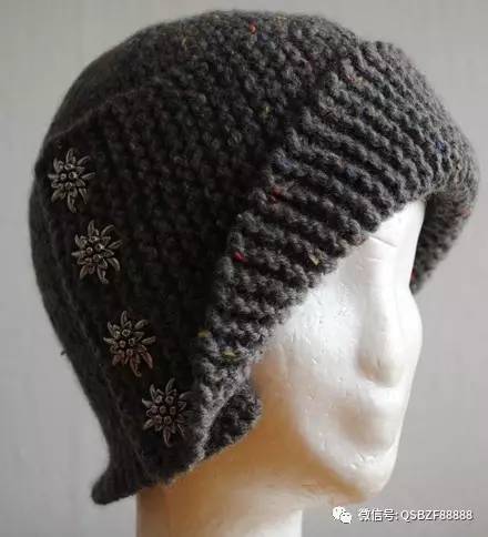 螺旋帽子完整图解,初学夏装帽子图解