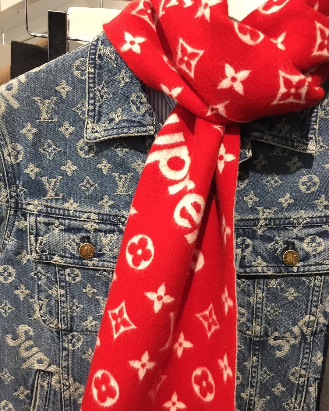 supremelv联名所有单品,lvxsupreme