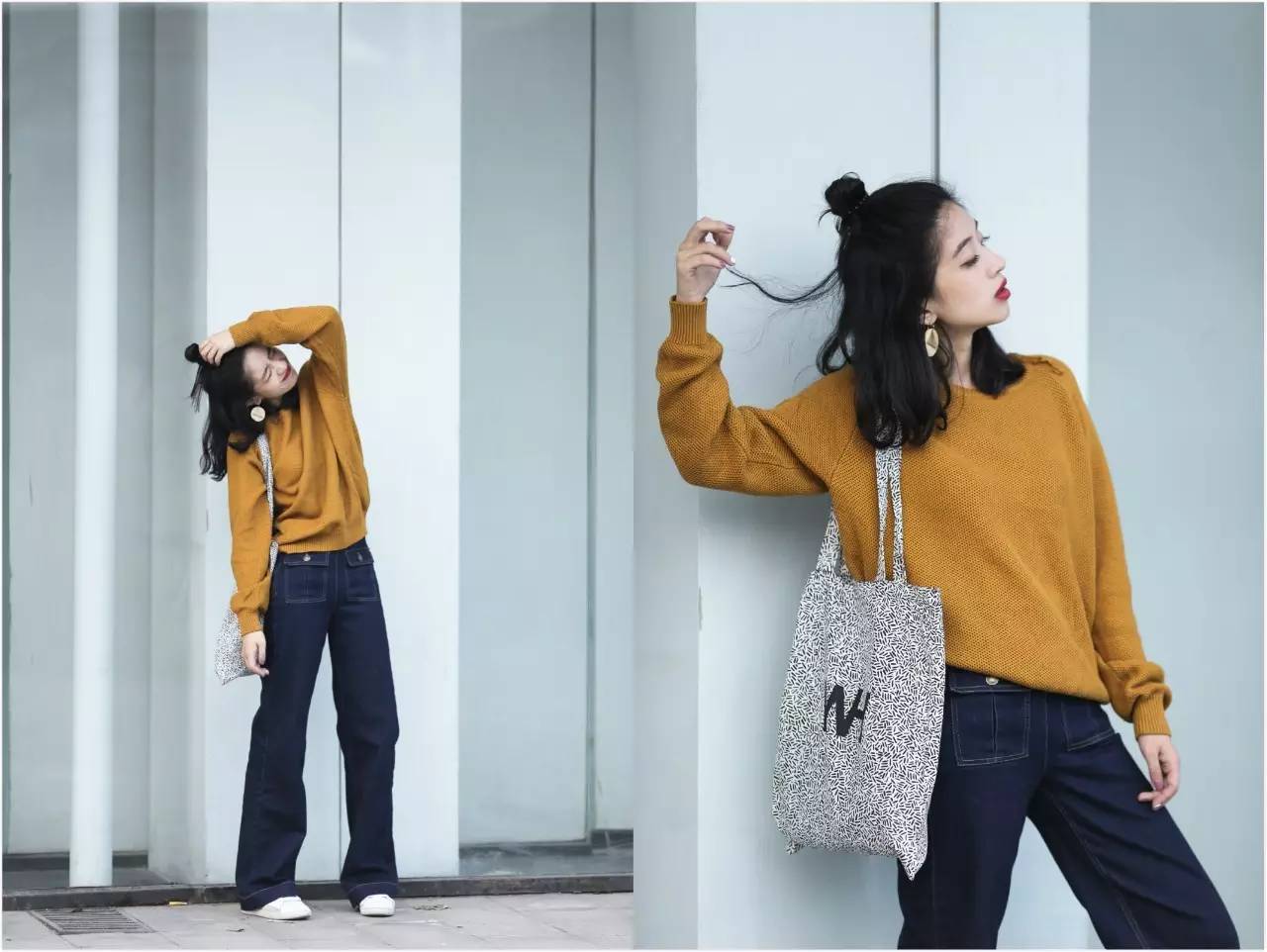 适合所有人最简单穿搭,很随意但是好看的穿搭