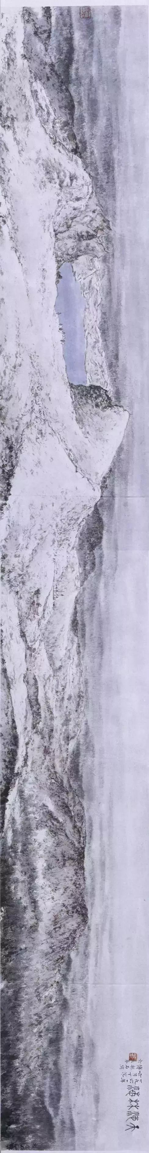 傅抱石10幅高清长卷,傅抱石1960年的长卷人物画