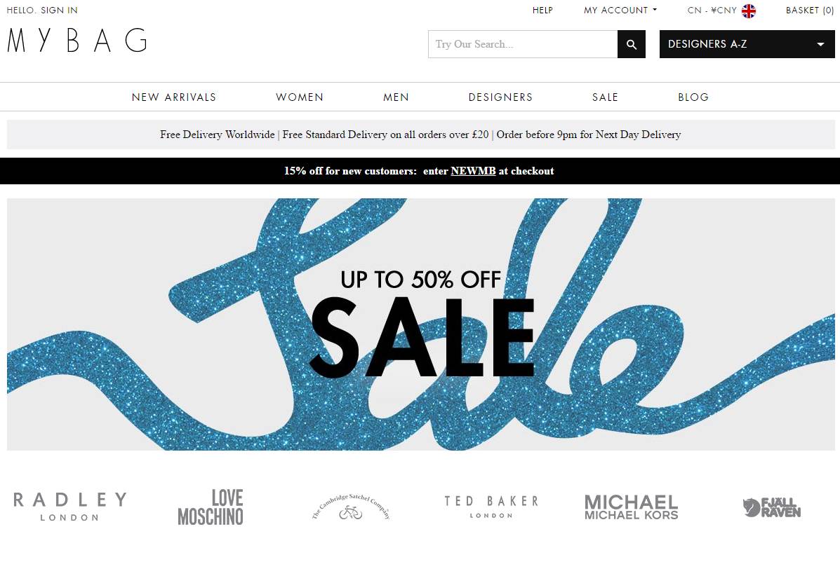 靠谱的国外海淘网站,100个海淘网站