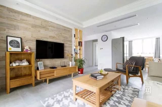 长沙-凯特梅溪紫郡-113平和式风格三居室装修样板间