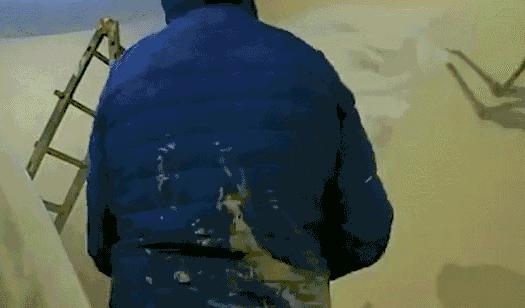 怎么自己制作墙绘效果图,简单的墙绘画教程