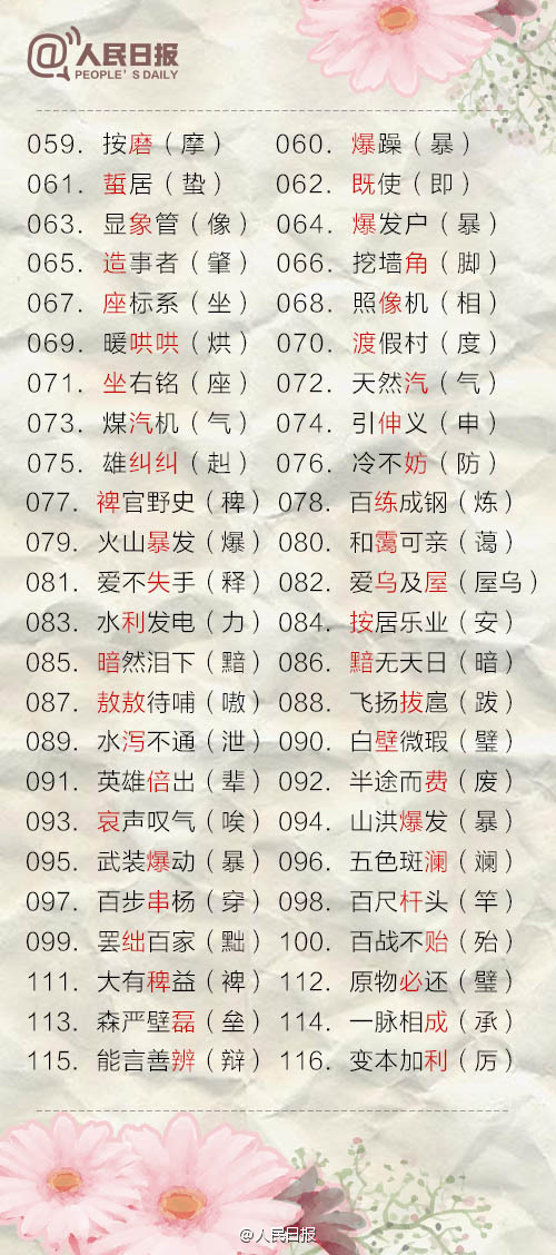 看到这些汉字，我怀疑我可能学了假汉语~