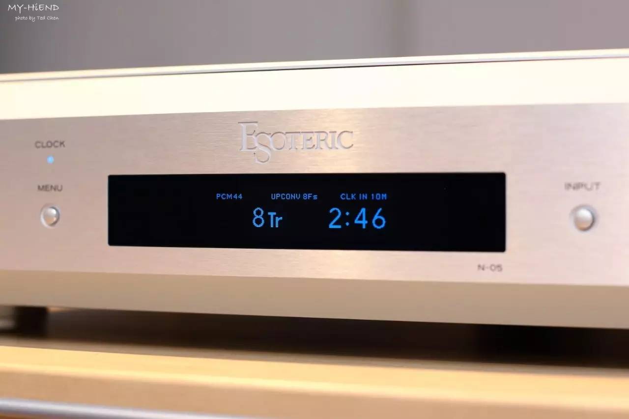 声音干净透明解析强:ESOTERICN-05网络*放播**器