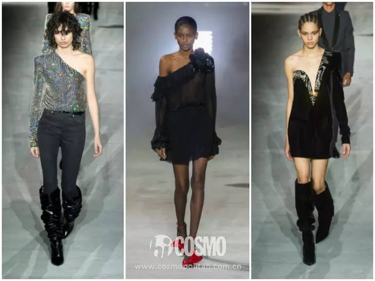90年代风格t台,t台时尚款式