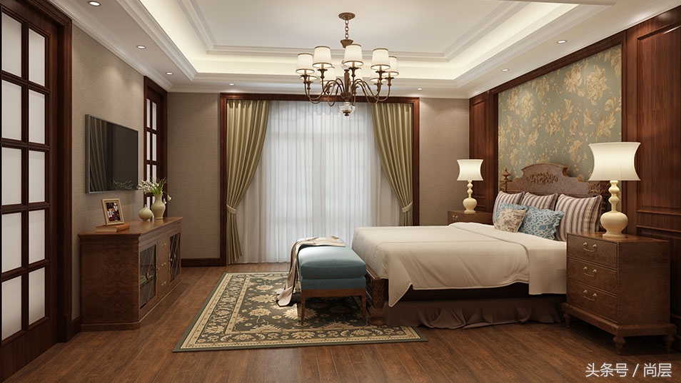 中式极简风禅意样板房,尼德兰官邸大平层