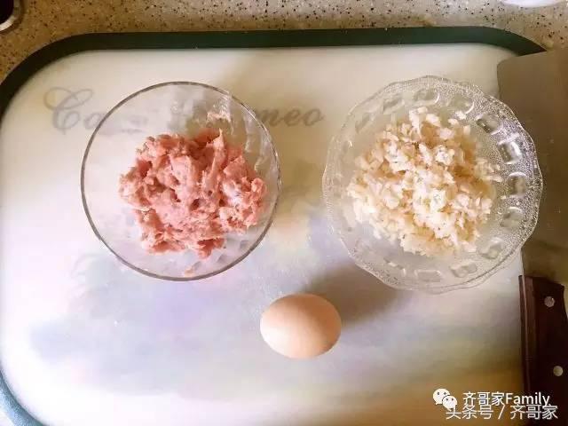 专门给宝宝的辅食狮子头,宝宝辅食狮子头加鸡蛋