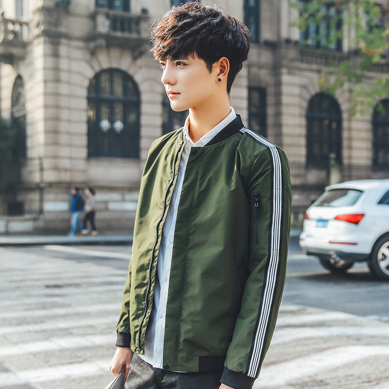 夹克男装减龄帅气男人味十足,开春了穿什么外套显得活力男