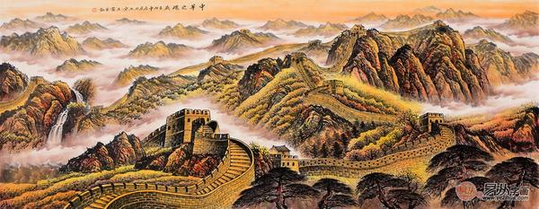 国画大师王宁山水作品欣赏,画家王宁国画