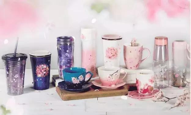 星巴克樱花杯直播间,星巴克限定樱花咖啡饮品