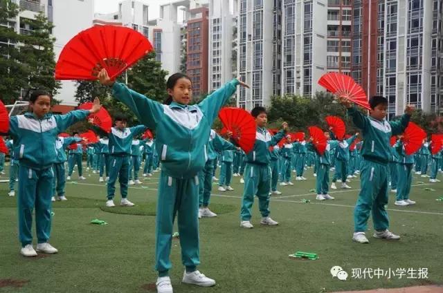 白云湖小学大课间,白云省实的大课间