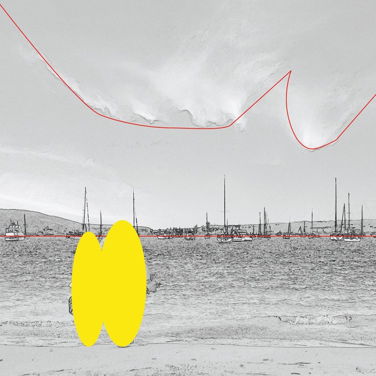 黄昏海边拍照片怎么拍出高级感,海景照拍摄技巧