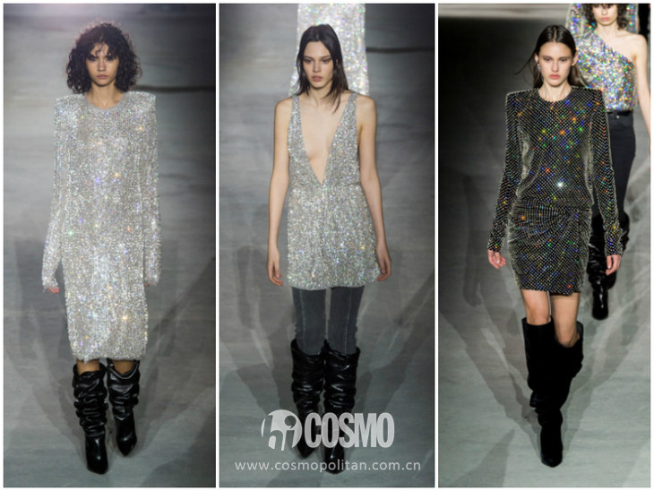 90年代风格t台,t台时尚款式