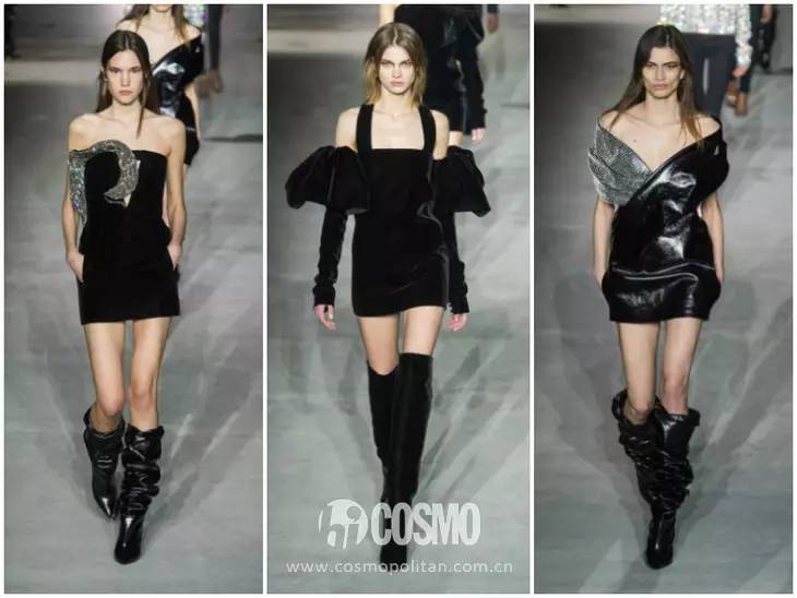 90年代风格t台,t台时尚款式