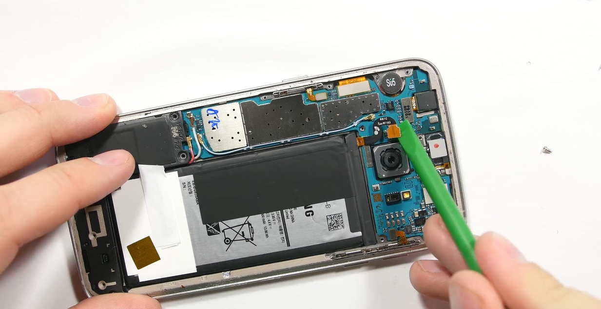 三星s7edge拆机修电源键,三星s7edge拆机视频