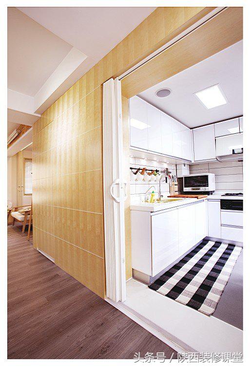 原木风一梯一户,一户一房一厅装修效果图