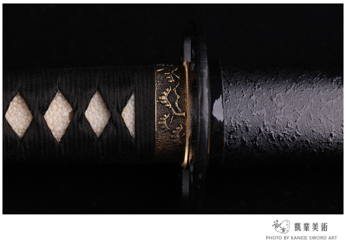 日本刀鉴赏松柏梧桐侟美浓系打刀古法研磨