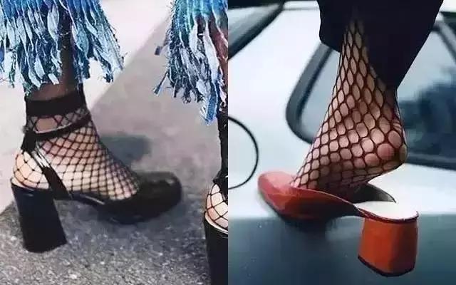 妈妈说穿渔网袜的都是坏女孩