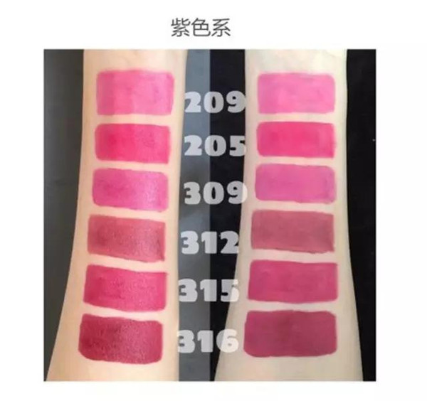 纪梵希高定香榭粉丝绒唇膏18试色,纪梵希小羊皮口红试色大全集