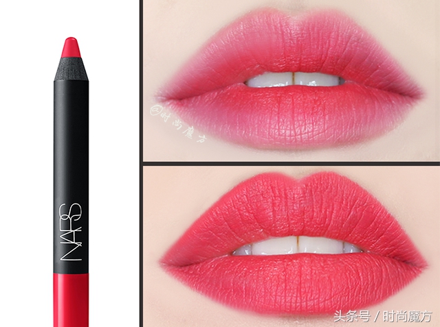 nars雾感唇膏笔,nars雾面唇釉试色
