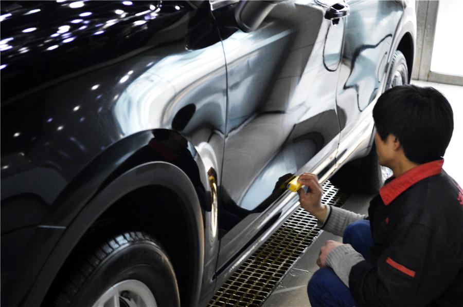 保时捷卡宴tpu漆面保护最佳效果图,保时捷卡宴最美车漆