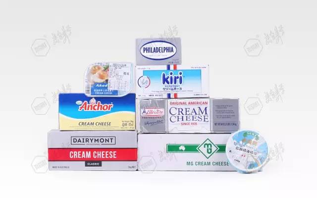 8款烘焙常用奶油芝士,奶油芝士烘焙专用