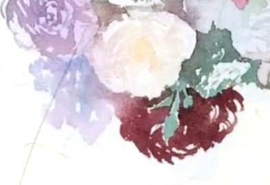 水彩画爱情教程,水彩绘画教程画玫瑰花图片