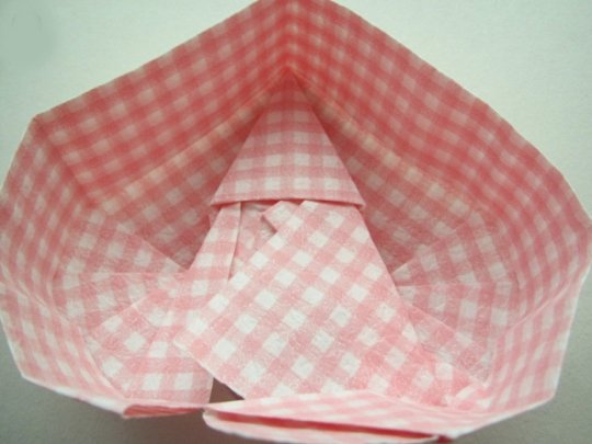 组合心形礼品盒折纸图解教程,心形收纳盒折纸大全