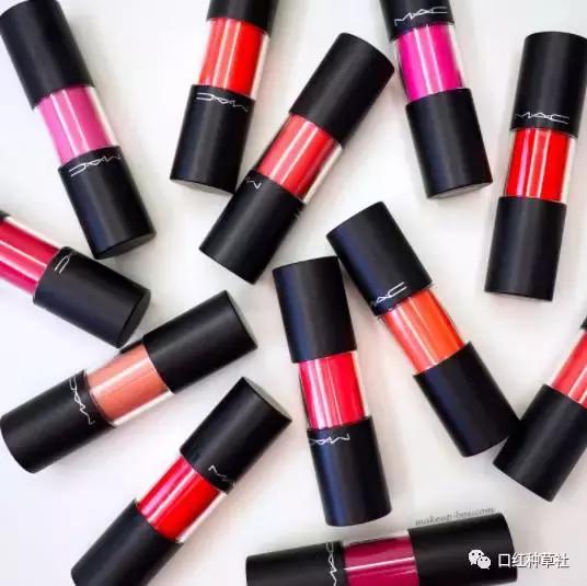 m.a.c唇釉rubywoo,mac棒棒糖唇釉cantstop色号