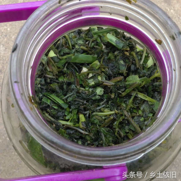 农村腌的老咸菜,乡下腌的咸菜