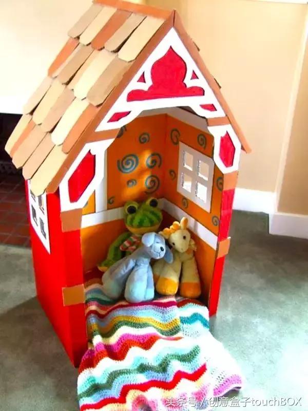 户外纸箱玩具自制多种玩法,疫情期间纸箱玩法