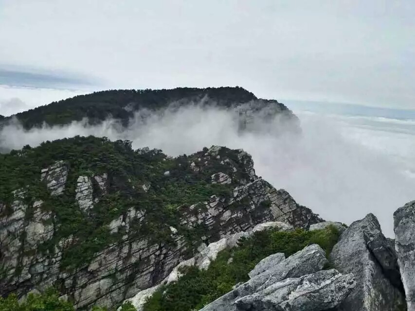庐山的云海作文,庐山的云海翻腾