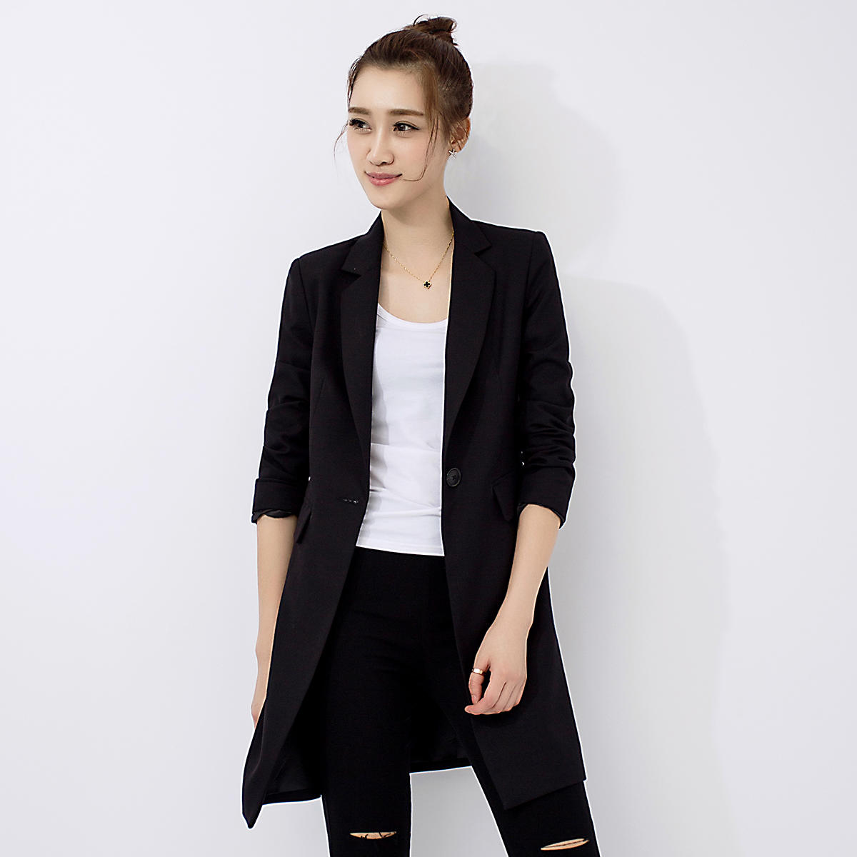 小西装外套显气质,气质百搭小西装外套