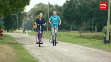 荷兰人骑的自行车,荷兰人发明无人驾驶自行车