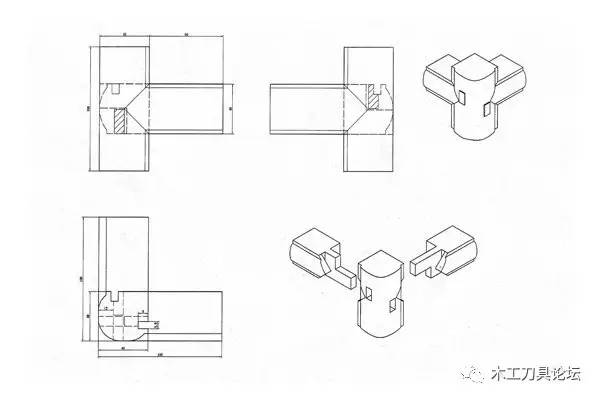 双燕尾榫卯结构,双馅抄手