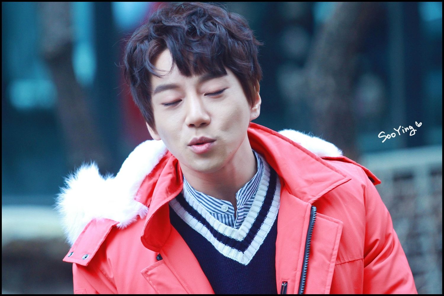 170327每周一都如此鲜嫩！黄MC“不朽”上班造型盘点