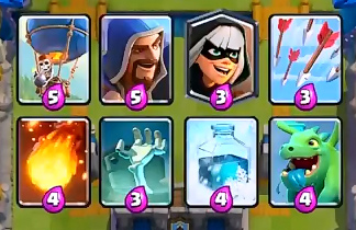 皇室战争部落战2进攻卡组,皇室战争部落战四套卡组推荐